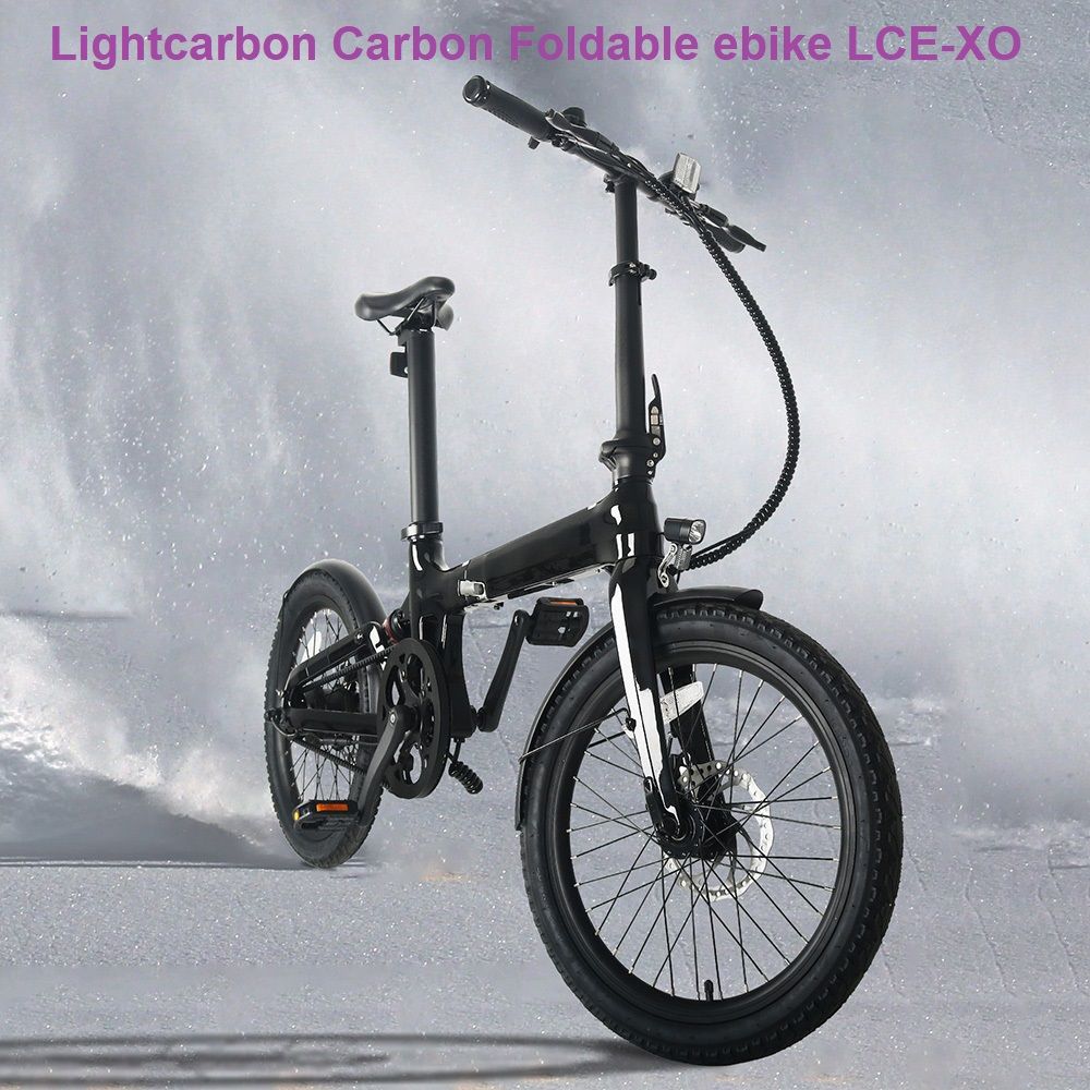 LightCarbon skládací karbonové elektrokolo LCE-XO