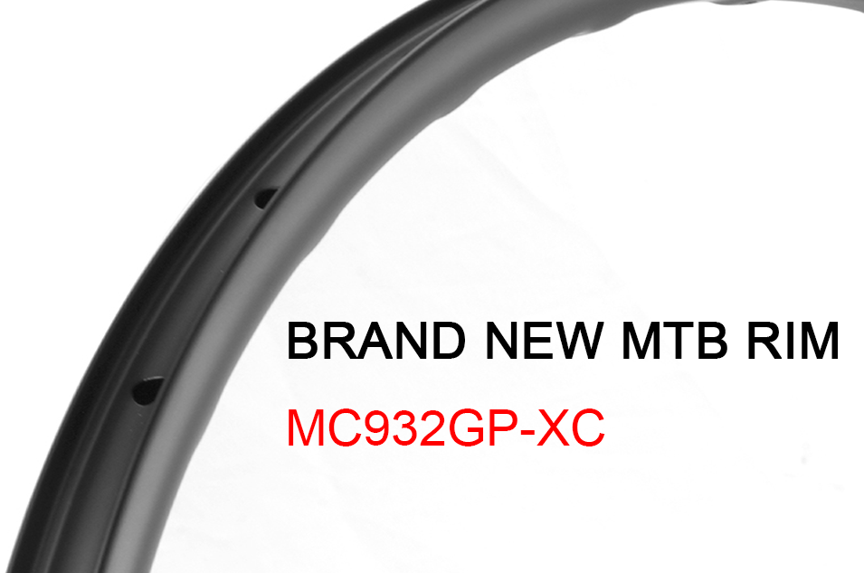 Představujeme naše zbrusu nové karbonové MTB ráfky MC932GP-XC
